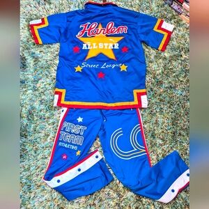 Vintage Rare 1996 Harlem Street League Athletic Track Suit Set